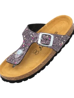 Zehentrenner in violett glitter>palado Discount