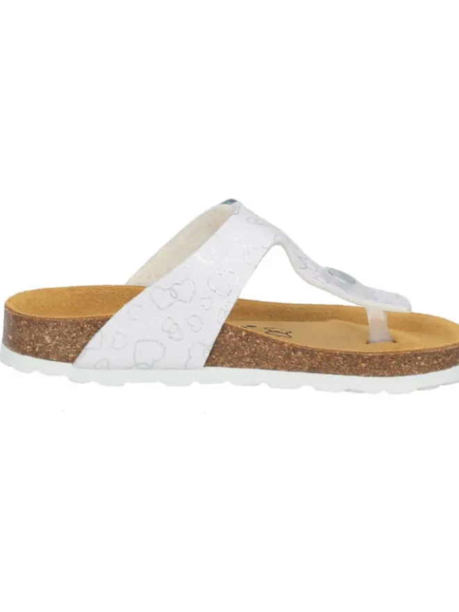 palado Sandalen·Zehensandalen^Zehentrenner in weiss 20-7373-93