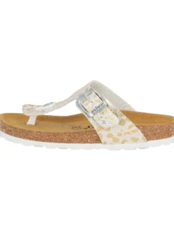 palado Sandalen·Zehensandalen^Zehentrenner in weiss/gold 70-7158-78-89
