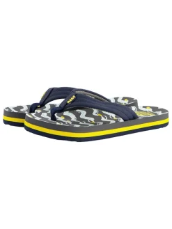 Reef Sandalen|Sandalen·Zehensandalen^Zehentrenner "Little Ahi" in Dunkelblau