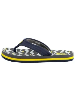 Reef Sandalen|Sandalen·Zehensandalen^Zehentrenner "Little Ahi" in Dunkelblau
