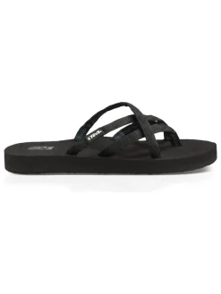 Teva Sandalen^Zehentrenner "Olowahu" in Schwarz