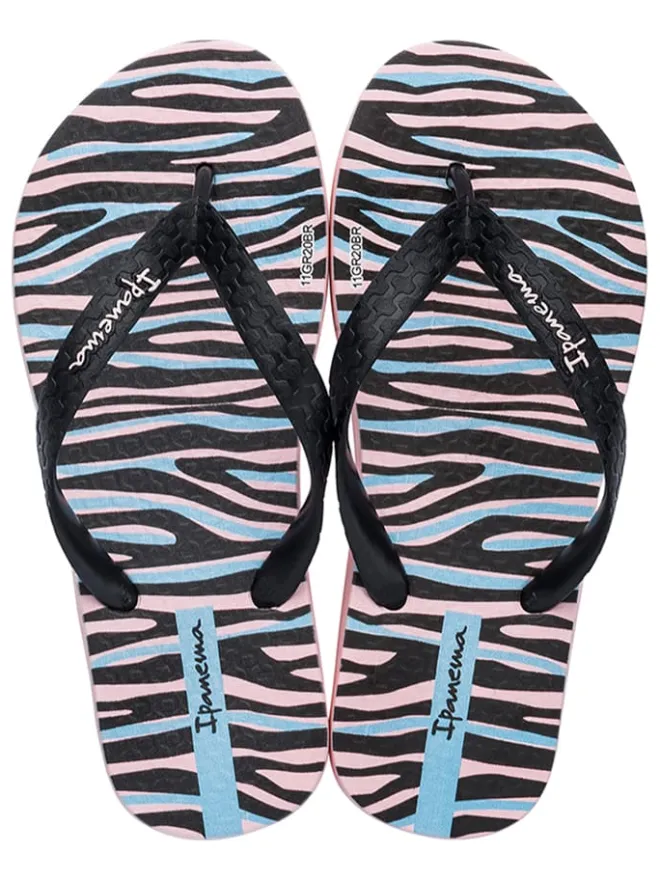 Zehentrenner "Temas IX" in Pink/ Schwarz/ Hellblau>Ipanema Online