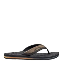 Reef Sandalen & Pantoletten^Zehentrenner "The Ripper" in Anthrazit/ Beige